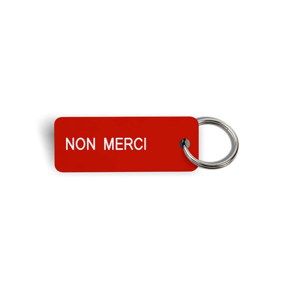 Femme Various Keytags Les Accessoires Merci|Porte Clés-Merci x - Porte-clé "Non Merci" -
