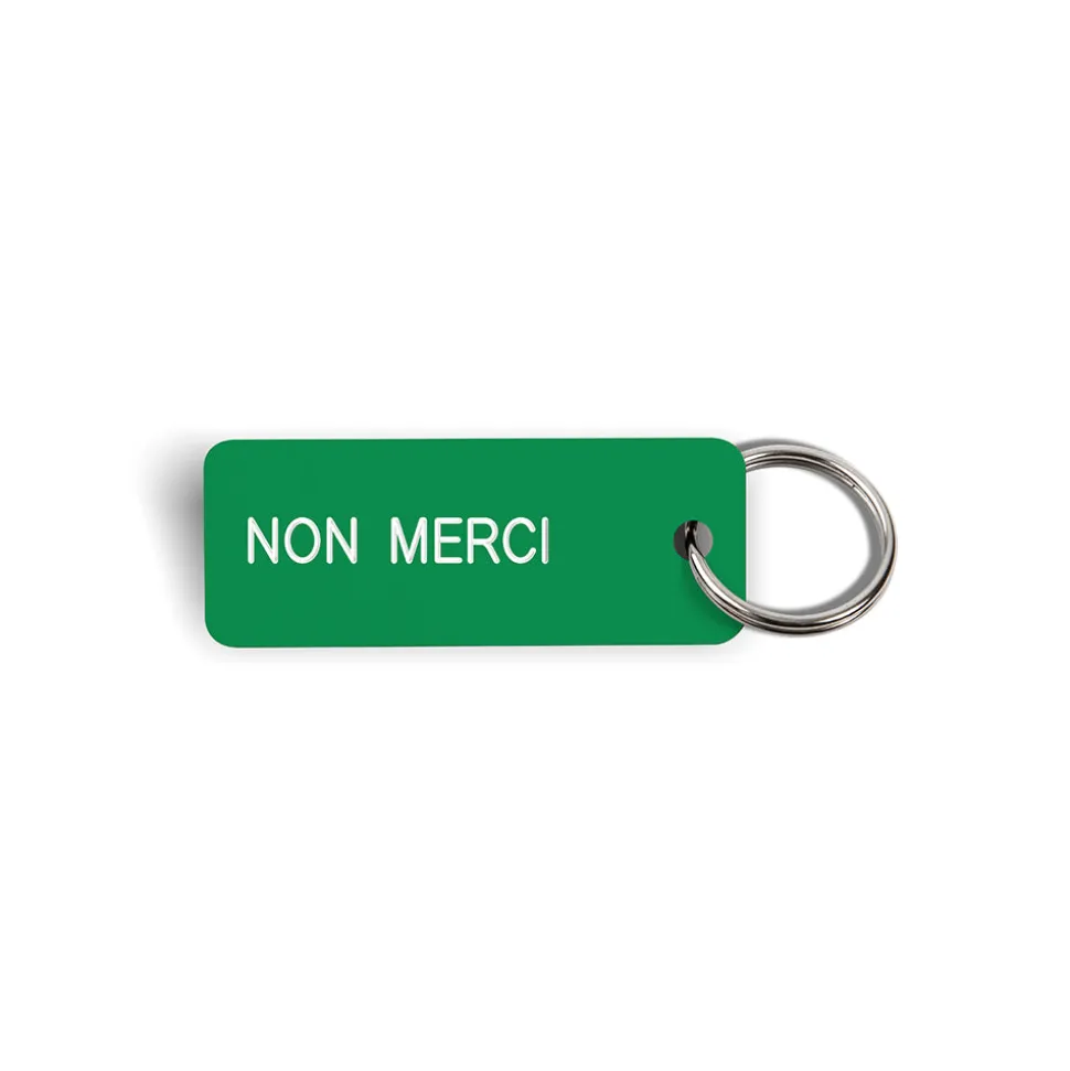 Femme Various Keytags Les Accessoires Merci|Porte Clés-Merci x - Porte-clé "Non Merci" -