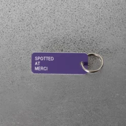 Femme Various Keytags Les Accessoires Merci|Porte Clés-Merci x - Porte-clé "Spotted at Merci" -