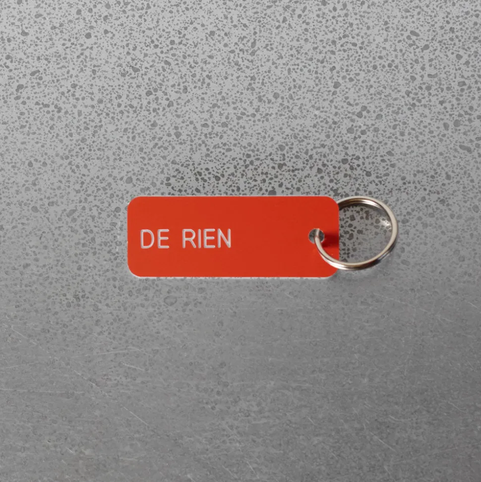 Femme Various Keytags Les Accessoires Merci|Porte Clés-Merci x - Porte-clé "De Rien" -