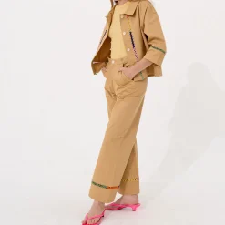 Femme Mii Collection Pantalons-- Pantalon Lena - Beige