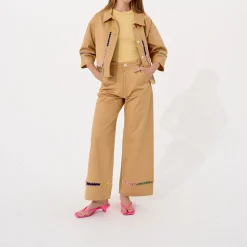 Femme Mii Collection Pantalons-- Pantalon Lena - Beige