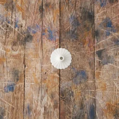 2173 LES BONS JOURS Bougeoirs-Mini bougeoir Coquille - Blanc