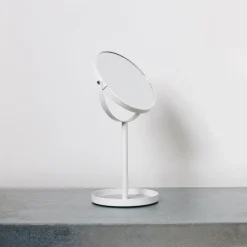 2939 YAMAZAKI Miroirs-Miroir avec Plateau - Blanc