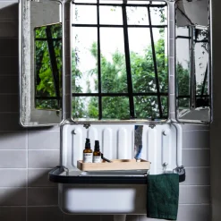 2933 DECOCLICO Miroirs-Miroir barbier 3 faces