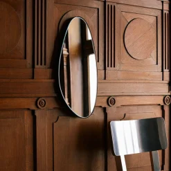 259 SERAX Miroirs-Miroir ovale - Noir