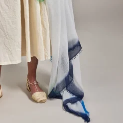 Femme MIRROR IN THE SKY Foulards & Echarpes-- Foulard Souffle - Blues