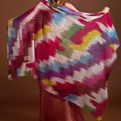 Femme MIRROR IN THE SKY Foulards & Echarpes-- Foulard St Tropez - Blues