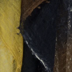 Femme MIRROR IN THE SKY Foulards & Echarpes-- Foulard St Tropez - Rayures Jaune