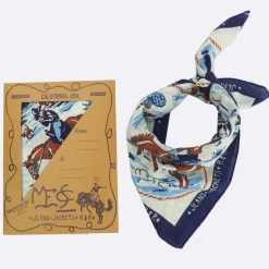 Femme Mister Freedom Foulards & Echarpes|Foulards & Echarpes-- Bandana Ranch - Bleu