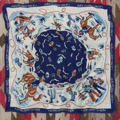 Femme Mister Freedom Foulards & Echarpes|Foulards & Echarpes-- Bandana Ranch - Bleu
