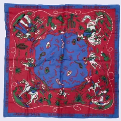 Femme Mister Freedom Foulards & Echarpes|Foulards & Echarpes-- Bandana Ranch - Royal Blue