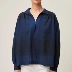 Femme MOISMONT Chemises-- Chemise Madurai - Marine