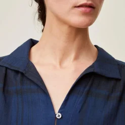 Femme MOISMONT Chemises-- Chemise Madurai - Marine