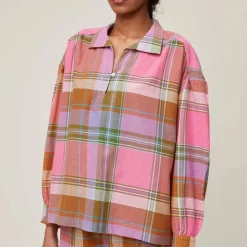 Femme MOISMONT Chemises-- Chemise Madurai - Rose Pop