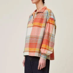 Femme MOISMONT Chemises-- Chemise Madurai - Rouge Poppy