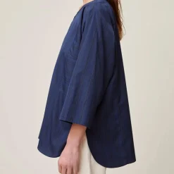 Femme MOISMONT Chemises-- Chemise Rayures - Marine