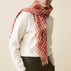 Femme MOISMONT Foulards & Echarpes-- Echarpe n°693 - Flowers Poppy Red