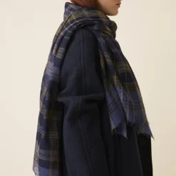 Femme MOISMONT Foulards & Echarpes-- Echarpe n°756 - Marine