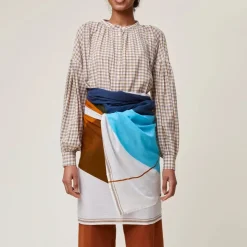 Femme MOISMONT Foulards & Echarpes-- Echarpe N°726 - Marine