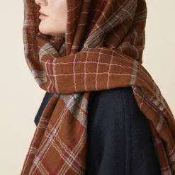 Femme MOISMONT Foulards & Echarpes-- Echarpe n°756 - Mocha