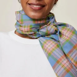 Femme MOISMONT Foulards & Echarpes-- Echarpe N°722 - Nordic Blue