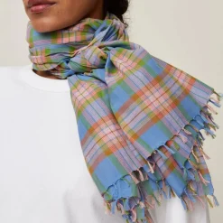 Femme MOISMONT Foulards & Echarpes-- Echarpe N°722 - Nordic Blue