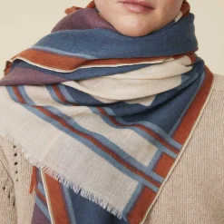 Femme MOISMONT Foulards & Echarpes-- Echarpe n°759 - Plum