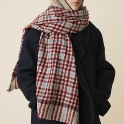 Femme MOISMONT Foulards & Echarpes-- Echarpe n°754 - Red Wine