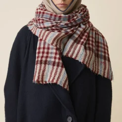 Femme MOISMONT Foulards & Echarpes-- Echarpe n°754 - Red Wine