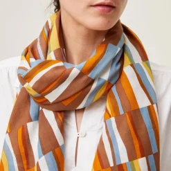 Femme MOISMONT Foulards & Echarpes-- Echarpe N°720 - Tabac