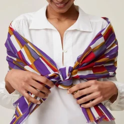 Femme MOISMONT Foulards & Echarpes-- Echarpe N°720 - Violette