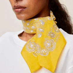 Femme Moismont Foulards & Echarpes-- Foulard N° 675 - Jaune