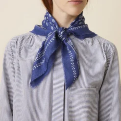 Femme MOISMONT Foulards & Echarpes-- Foulard n°676 - Denim Blue