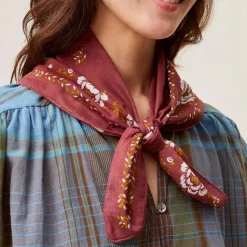 Femme MOISMONT Foulards & Echarpes-- Foulard N°652 - Old Pink