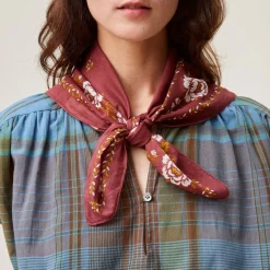 Femme MOISMONT Foulards & Echarpes-- Foulard N°652 - Old Pink