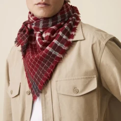 Femme MOISMONT Foulards & Echarpes-- Foulard n°744 - Red Wine