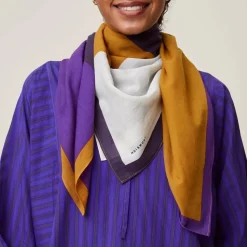 Femme MOISMONT Foulards & Echarpes-- Foulard N°717 - Violette
