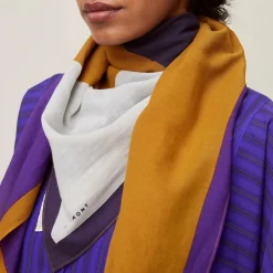 Femme MOISMONT Foulards & Echarpes-- Foulard N°717 - Violette