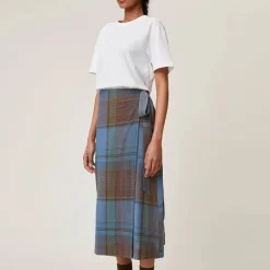 Femme MOISMONT Jupes-- Jupe Madurai - Nordic Blue