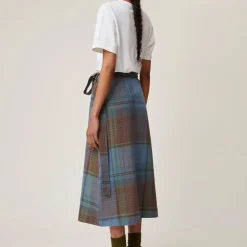 Femme MOISMONT Jupes-- Jupe Madurai - Nordic Blue