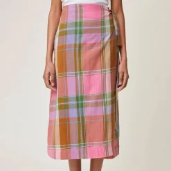 Femme MOISMONT Jupes-- Jupe Madurai - Rose Pop