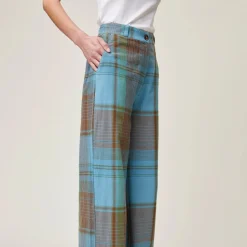 Femme MOISMONT Pantalons-- Pantalon Madurai - Nordic Blue