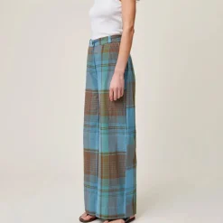 Femme MOISMONT Pantalons-- Pantalon Madurai - Nordic Blue