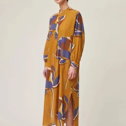 Femme MOISMONT Robes-- Robe Holi - Tabac