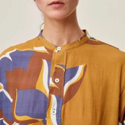 Femme MOISMONT Robes-- Robe Holi - Tabac