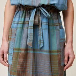 Femme MOISMONT Robes-- Robe Madurai - Nordic Blue