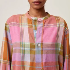 Femme MOISMONT Robes-- Robe Madurai - Rose Pop