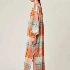 Femme MOISMONT Robes-- Robe Madurai - Rouge Poppy