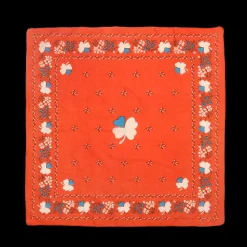 Femme Moismont Foulards & Echarpes-x Merci - Bandana Trèfle - Orange